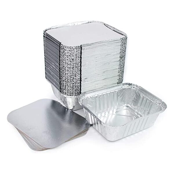 BARQUETTE ALUMINIUM 670CC 1X100PCS+COUVERCLE
