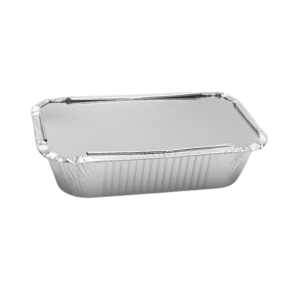 BARQUETTE ALUMINIUM 930CC 1X100PCS+COUVERCLE