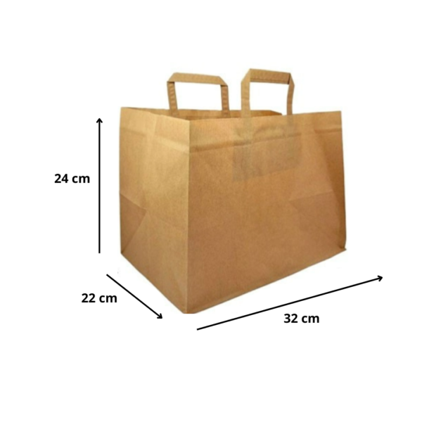 SAC KRAFT (32X22X24) 250PCS