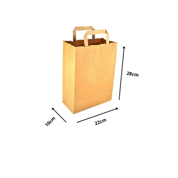 SAC KRAFT (22X10X28) 250PCS