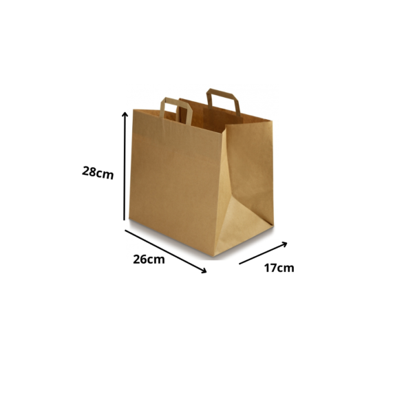 SAC KRAFT (26/28X17X29) 250PCS
