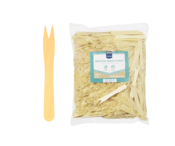 PIQUE FRITES BOIS 9.5CMX1000PCS