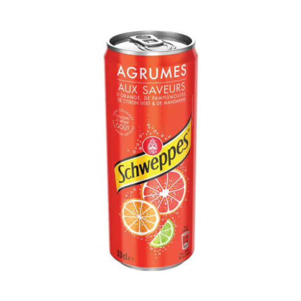SCHWEPPES AGRUM 24X33CL
