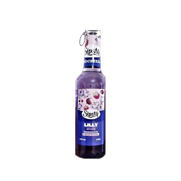 SIPSTY LILLY FRAMBOISE LITCHI 24 X 275 ML