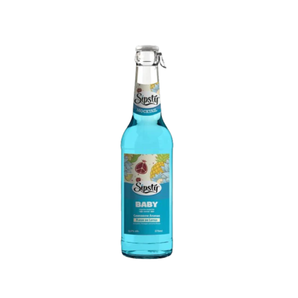 SIPSTY BABY GRENADINE, ANANAS 24 X 275ML