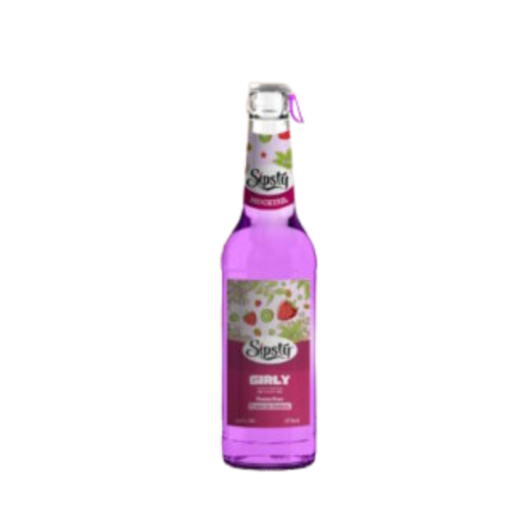SIPSTY GIRLY FRAISE, KIWI 24 X 275 ML