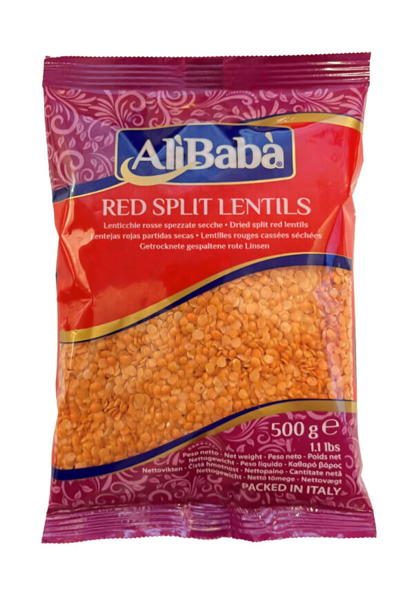 LENTILS RED SPLIT ALI BABA 10X1 KG